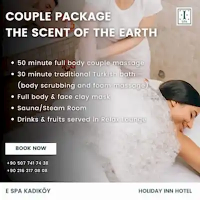 THE SMELL OF THE EARTH COUPLES SPA PACKAGE
